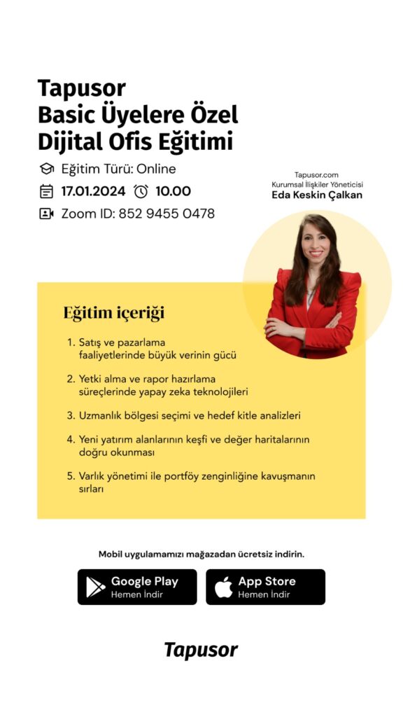 17.01.2024 FİNANSAL ve AKILLI HARİTALARIN KULLANIMI