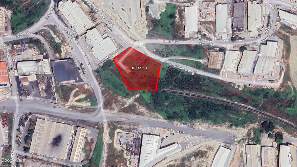 İstanbul Arnavutköy Ömerli’de 7.331 m² Sanayi İmarlı Arsa Satışta